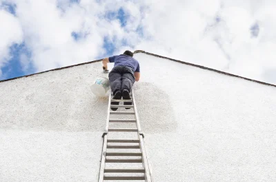 Peinture extérieure à Naucelles — façades et ravalement